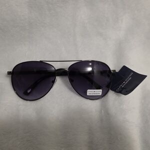Tommy Hilfiger Aviator Sunglasses in Dark Purple